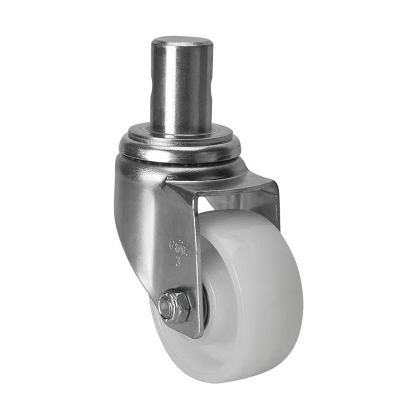 EDL Medium 3" 150kg Stem Swivel TPA Caster 50153-503-26