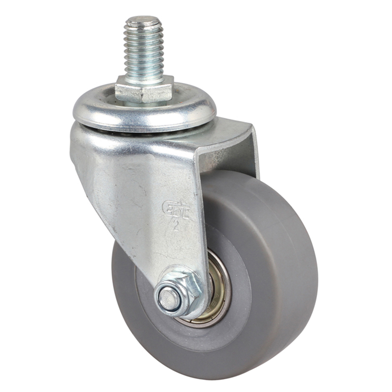 EDL Mini 2'' 35kg Threaded Swivel TPE Caster 26132-262-56