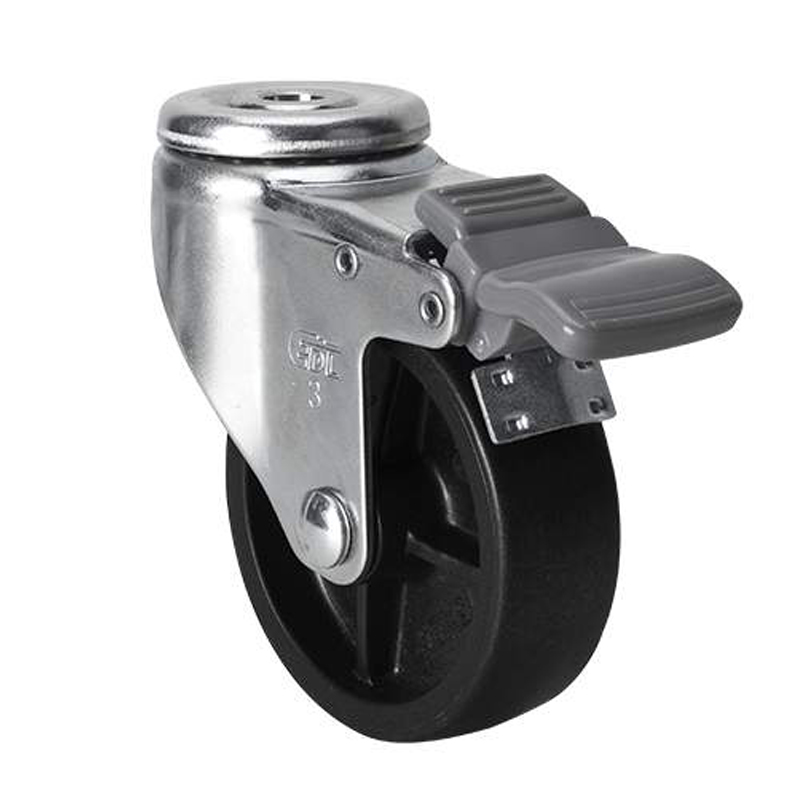 EDL Light 3'' 70kg Bolt Hole Brake PO caster 36183H-333-03