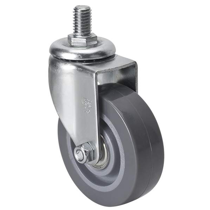 EDL Mini 2.5'' 40kg Threaded Swivel PU Caster 261325-2625-76