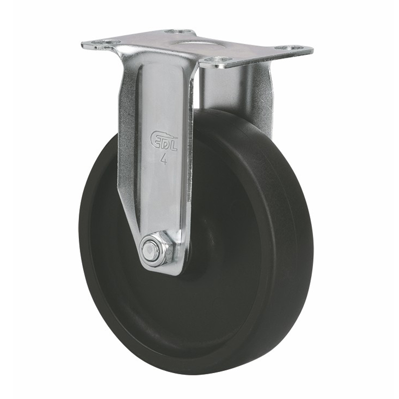 EDL Light 4'' 70kg Rigid PO caster 36104-334-03