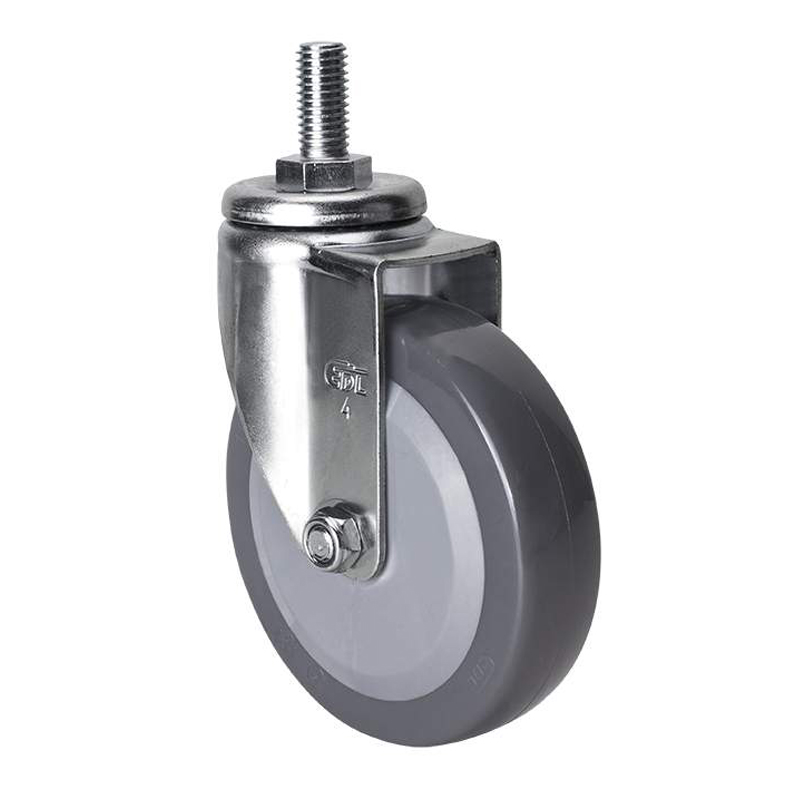 EDL Light 4'' 70kg Threaded Swivel PU caster 36134-364-74