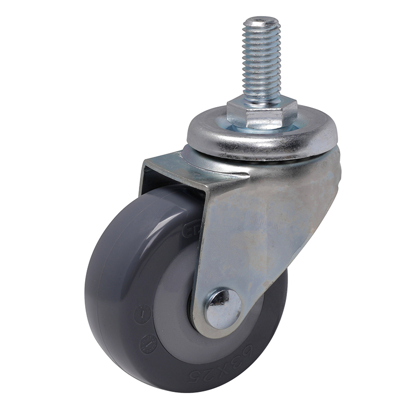 EDL Light 2.5'' 70kg Threaded Swivel PU Caster 331325-3625-74