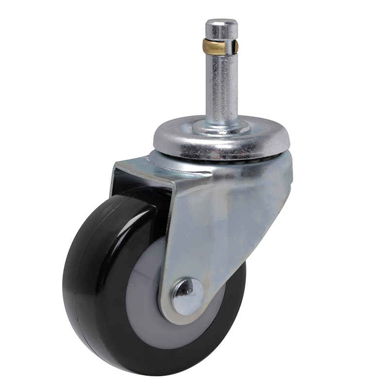 EDL Light 2.5'' 60kg Stem Swivel PU Caster 331525-3625-64