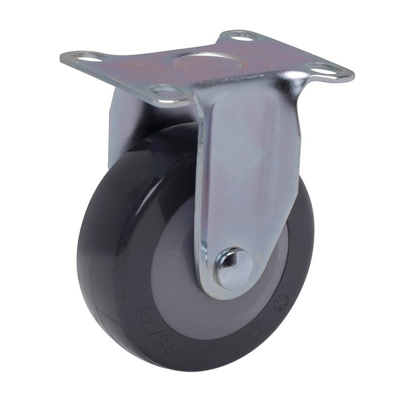 EDL Light 3'' 70kg Rigid PU Caster 33103-363-74