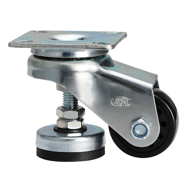 EDL 40mm 100kg Plate Swivel Level Adjustment Machine Caster M461115/M10X40-M4615-14