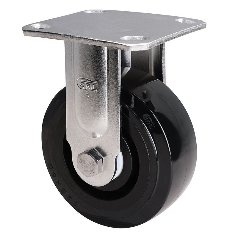 EDL Stainless Steel Heavy 5''350kg Rigid PU Caster S71705-S715-65