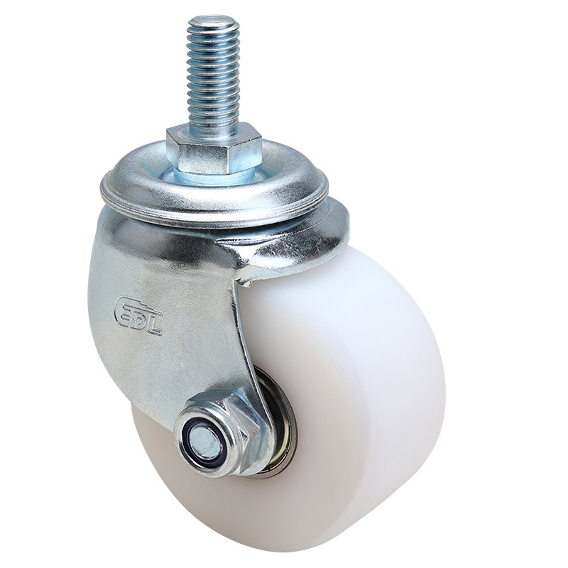 EDL Low Gravity 2.5"300kg Threaded Swivel MC(PA) Machine Caster M411325-M4125-26