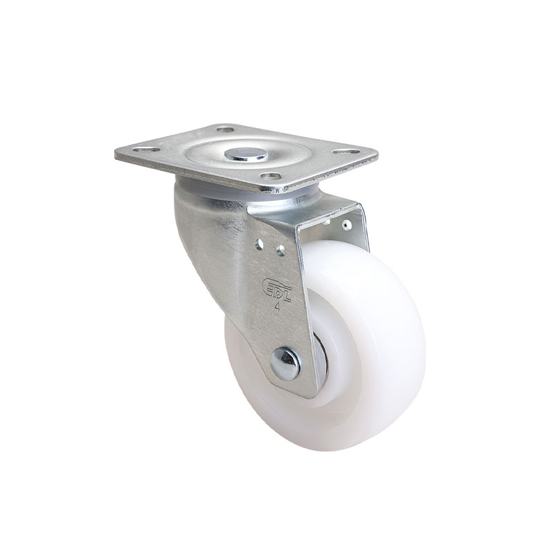 EDL Medium 4" 200kg Plate Swivel PO Caster 66114-664-06