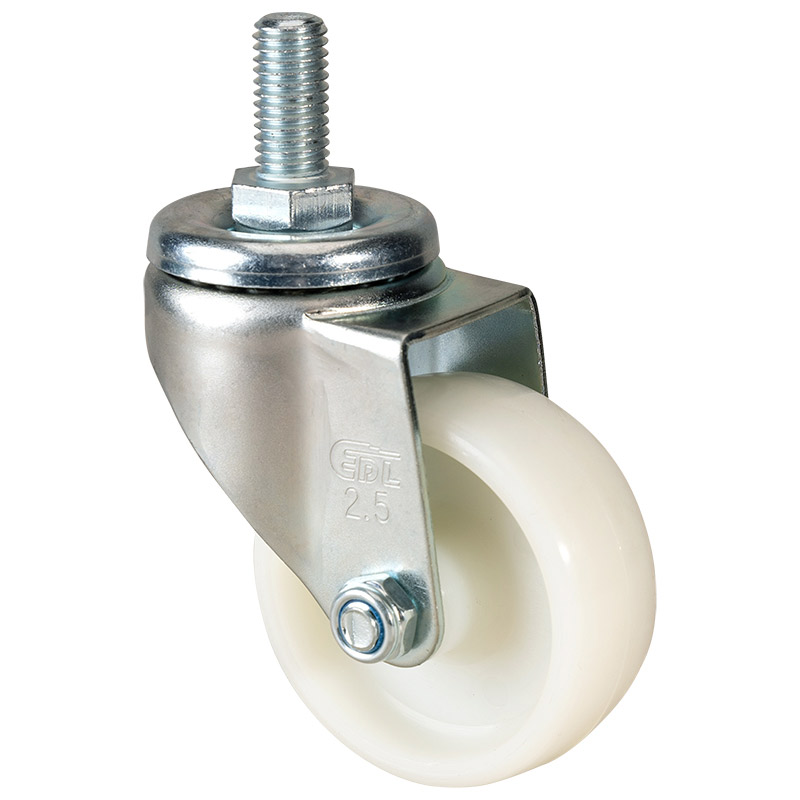 EDL Light 2.5'' 80kg Threaded Swivel TPA Caster 361325-3625-23